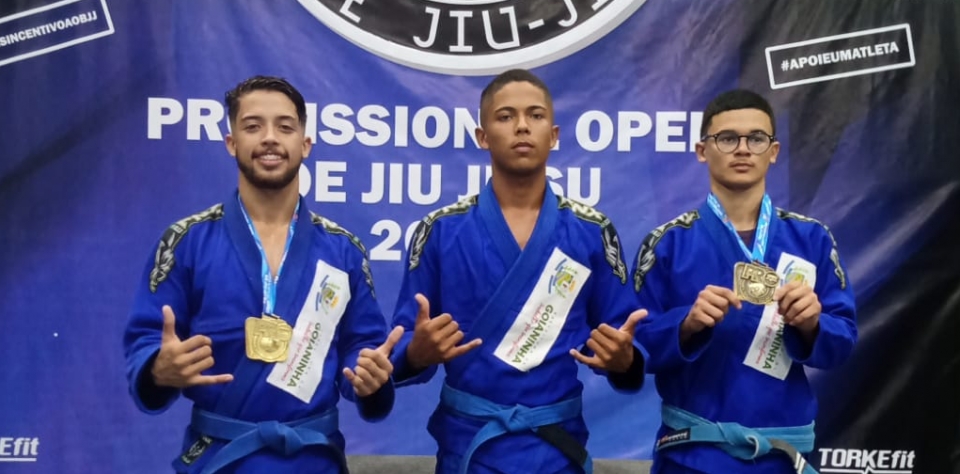 Atletas goianinhenses participam do campeonato Pro Open de Jiu-jitsu